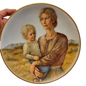 Vtg 1975 Gorham Fine China Promises to Keep by Irene Spencer Collectible Plate